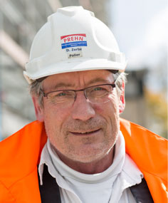 Donald Zerbe, Bauleiter
