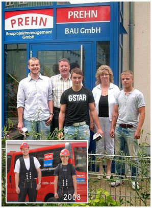 Bestandene Gesellenprï¿½fung unserer Auszubildenden bei Prehn Bau GmbH