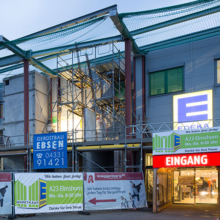 Umbau ECE-Center Edeka, Elmshorn